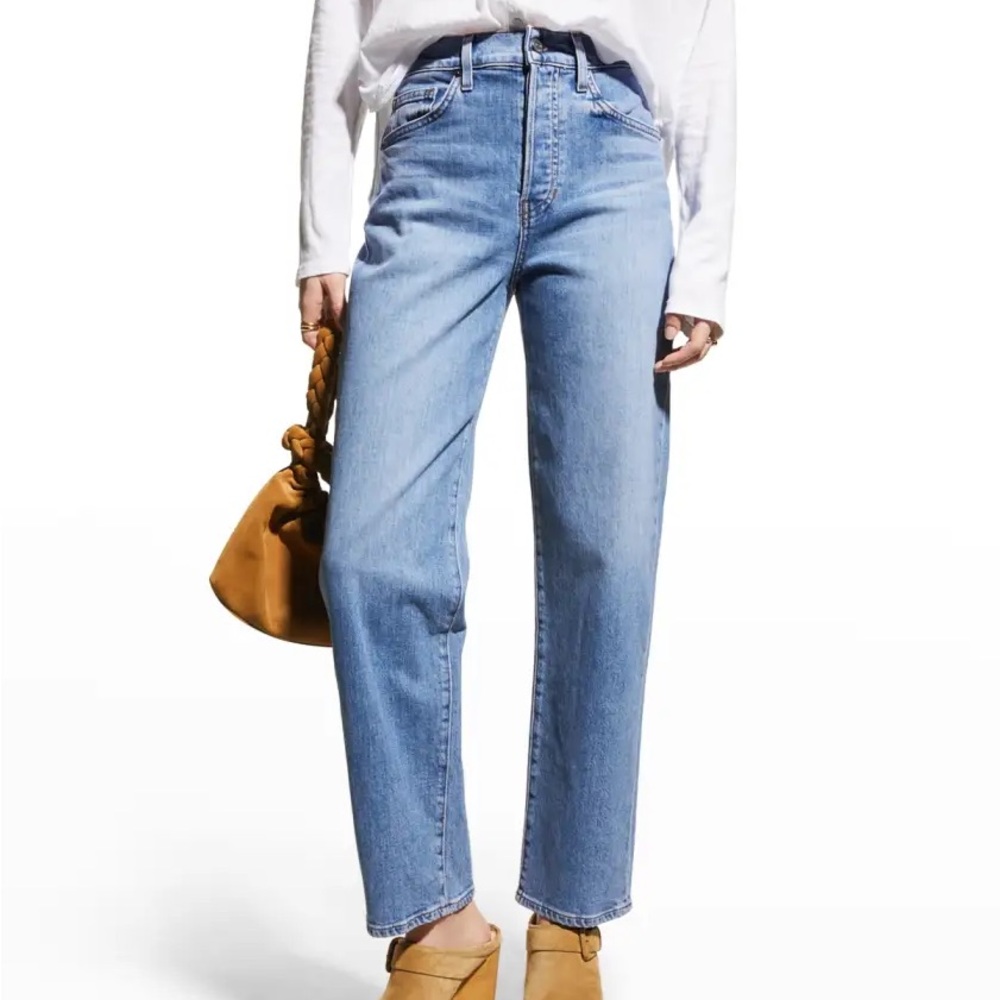 Veronica Beard Blake Classic Straight Jeans Amethyst Wash - Size 25